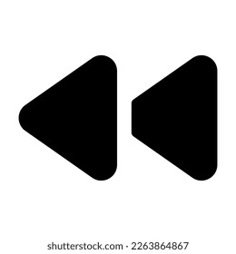 Rückholsymbol oder Logo einzeln auf Zeichen, Vektorgrafik - hochwertige Vektorsymbole mit schwarzem Hintergrund
