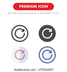 rebobinar el paquete de iconos aislado en el fondo blanco. para el diseño de su sitio web, logotipo, aplicación, interfaz de usuario. Ilustración gráfica vectorial y trazo editable. EPS 10.