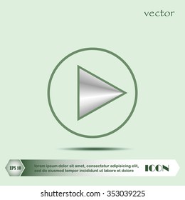 rewind icon symbol, vector illustration