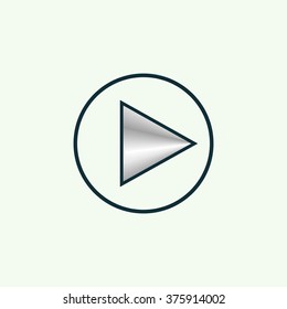 rewind icon symbol, vector illustration