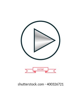 rewind icon symbol, vector illustration