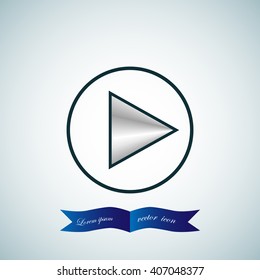 rewind icon symbol, vector illustration