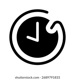 Ilustración de diseño de símbolo de Vector de icono de rebobinado