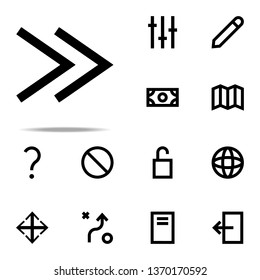 rewind icon. web icons universal set for web and mobile