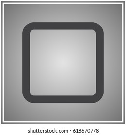 Rewind, play, fast forward navigation buttons. editable vector graphics.