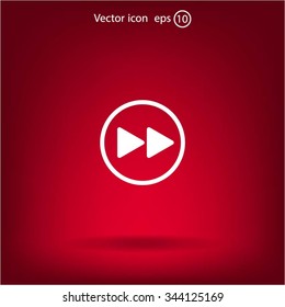 rewind  vector icon