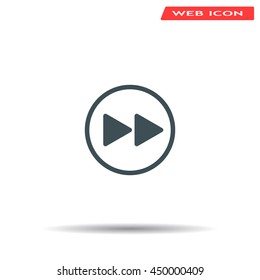 rewind  vector icon