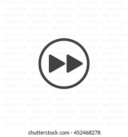 rewind  vector icon