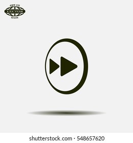 rewind  vector icon
