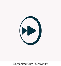 rewind  vector icon