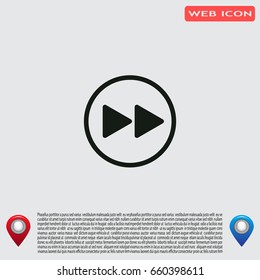 rewind  vector icon