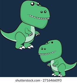 coleção de pacotes de expressões de desenho animado de caracteres rex em arte vetorial