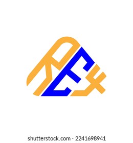 Logotipo de letra REX diseño creativo con gráfico vectorial, REX simple y moderno logo.
