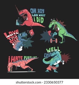 rex problem. good for tees design with funny vibes