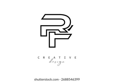 RF Creative Monogram Logo Design-Stock Creative Branding Design Concept