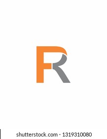 RF Or FR Letter Logo Icon 001
