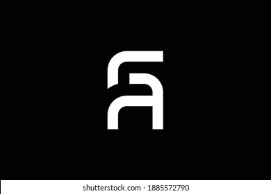 Diseño del logo de la carta RF sobre fondo de lujo. Concepto del logotipo de la letra de la letra del monograma FR. Diseño de iconos de RF. FR diseño de icono de letra blanca elegante y profesional en el fondo negro. 