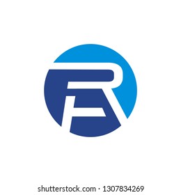 RF ot FA logo design