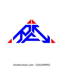 RFI letter logo creative design with vector graphic, RFI simple and modern logo.