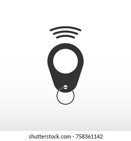 RFID key. Radio Frequency Identification.