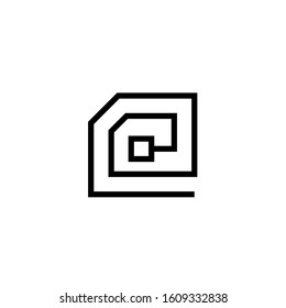 RFID sensor tag. Clipart image isolated on white background