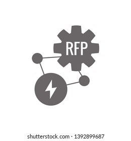 RFP Icon - request for proposal concept - idea