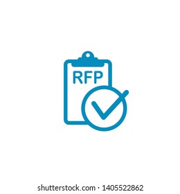 RFP Icon - Request For Proposal Concept / Idea