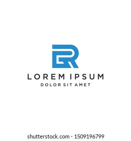 RG / GR Logo Monogram Icon Vector Template Symbol
