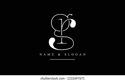 RG, GR, R, G abstract letters logo monogram