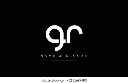 RG, GR, R, G abstract letters logo monogram