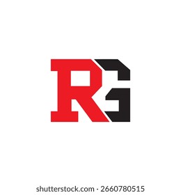 rg Letter Logo Design, RG Initialen Logo Design, RG Vektor Logo, GR , RG Icon	
