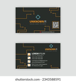 rgb business card tamplate.profesional business card.standard business card.eps file.