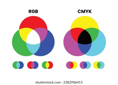 RGB illustration vector color