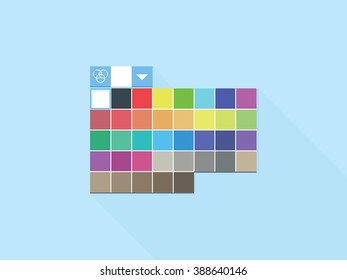RGB color palette