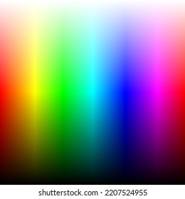 RGB Color Picker CSS HTML Hex Color Code For Website   Application Vector Background Illustration