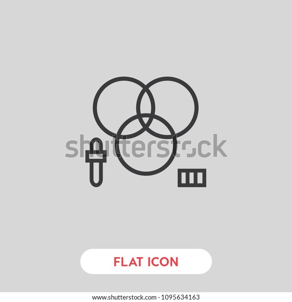 Rgb Icon Vector Color System Symbol Stock Vector (Royalty Free ...