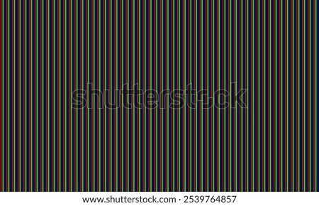 RGB pixel screen. LED display pattern with colored lines. Vector illustration.