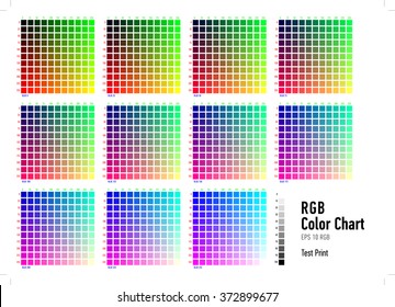Pantone Rgb Color Chart