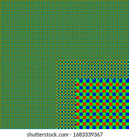 RGB-Bildschirmnetz. Abstrakter mehrschichtiger Hintergrund 