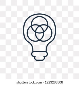 Rgb vector outline icon isolated on transparent background, high quality linear Rgb transparency concept can be used web and mobile