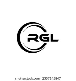 RGL Logo Design, Inspiration for a Unique Identity. Modern Elegance and Creative Design. Watermark Your Success with the Striking this Logo.