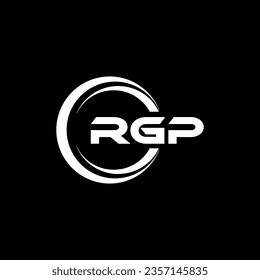 RGP Logo Design, Inspiration for a Unique Identity. Modern Elegance and Creative Design. Watermark Your Success with the Striking this Logo.