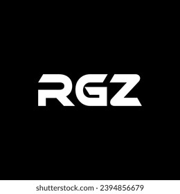 RGZ Letter Logo Design, Inspiration for a Unique Identity. Modern Elegance and Creative Design. Watermark Your Success with the Striking this Logo.