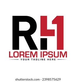RH Logo Design Creative Logo Design