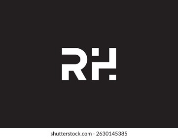 RH logo desing and monogram logo
