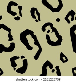 rhe jaguar's fur seamless pattern