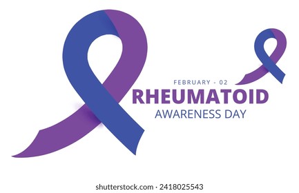 Rheumatoid Awareness Day. background, banner, card, poster, template. Vector illustration.