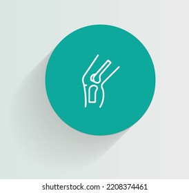 Rheumatologist Surgery Icon Vector Design