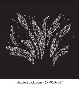 Rhinestone applique print for textile clothes fashion,trendy crystal studs embellishment for apparel,beautiful design,heat transfer artwork.