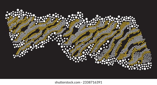 Rhinestone design for, t-shirt, bag or blouse, hot fix transfer. Abstract beautiful applique rhinestone glitter motif.